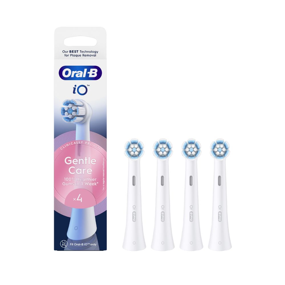 Oral B - Løse børster IO Ultimateclean sensitive 4 pack hvid