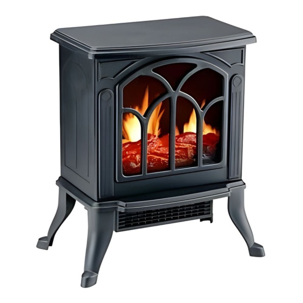 Alpina - Elektrisk ovn med LED skærm pejs