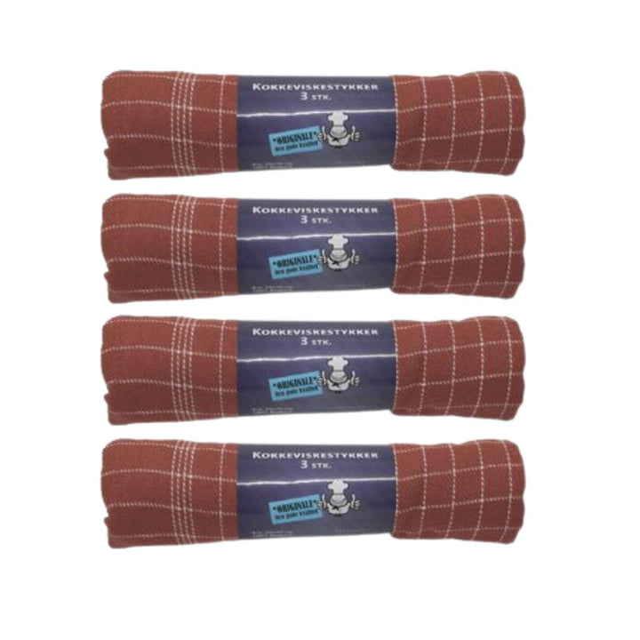 Haahr & Co - Kockens vispar 12-pack - Bränd röd