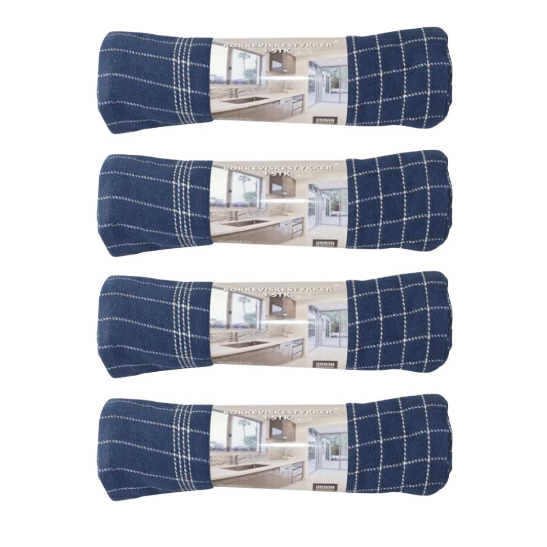 Haahr & Co - Kockens Vispar 12-pack - Blå