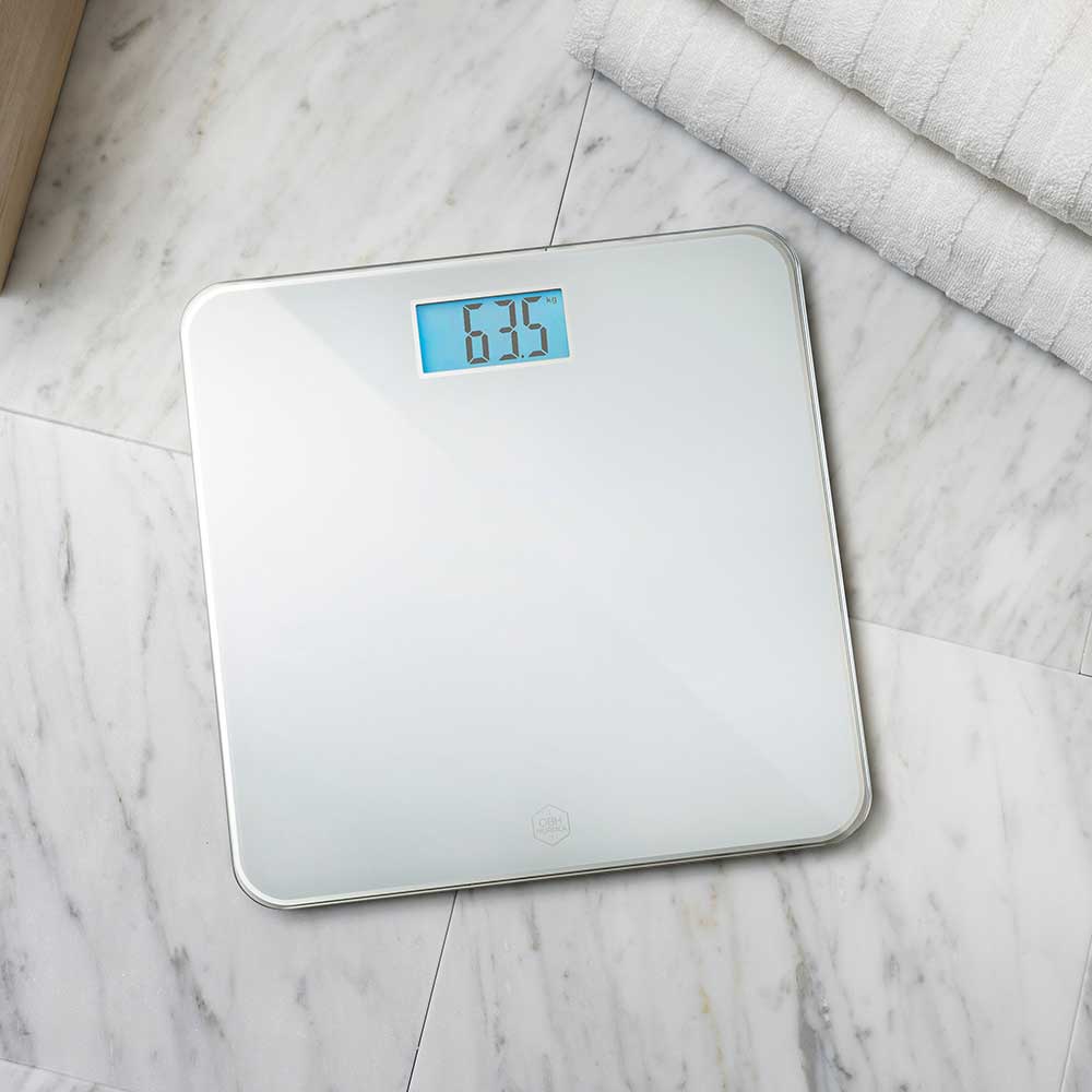 OBH Nordica - Personvægt Classic Light Scale White