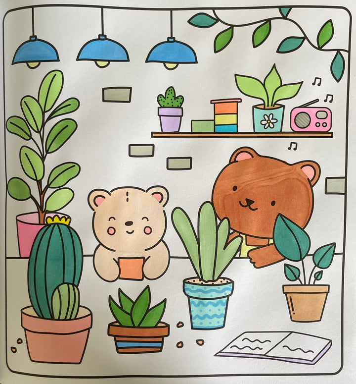 Cozy malebog - Sunny Vibes: Rest & Relax