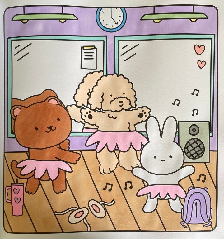 Cozy malebog - Sunny Vibes: Rest & Relax