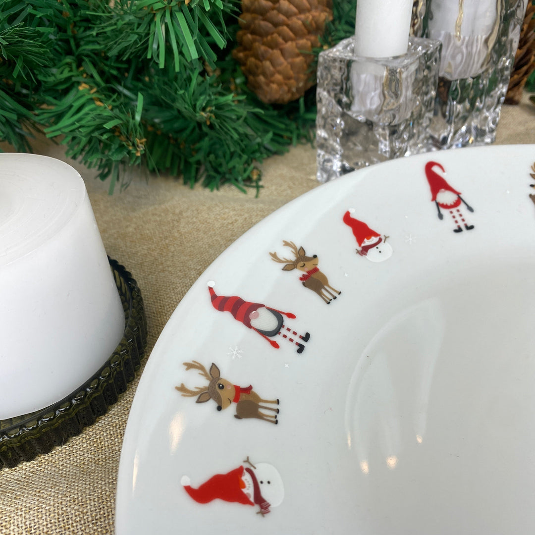 Tallerken Ø27 cm med julemotiv