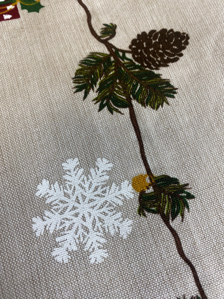 Juledug 140x270 cm i bomuld