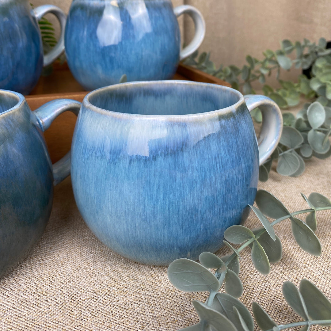 Krus 4 stk. i blå