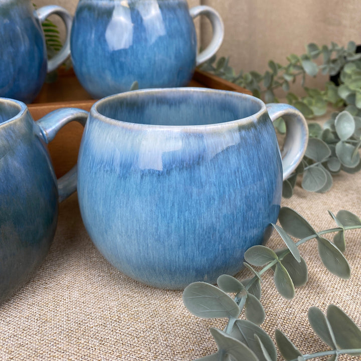 Krus 4 stk. i blå