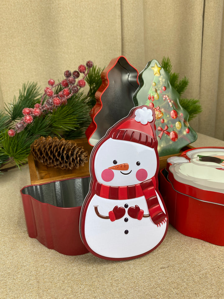 Kagedåse 1 stk. med julemotiv assorteret