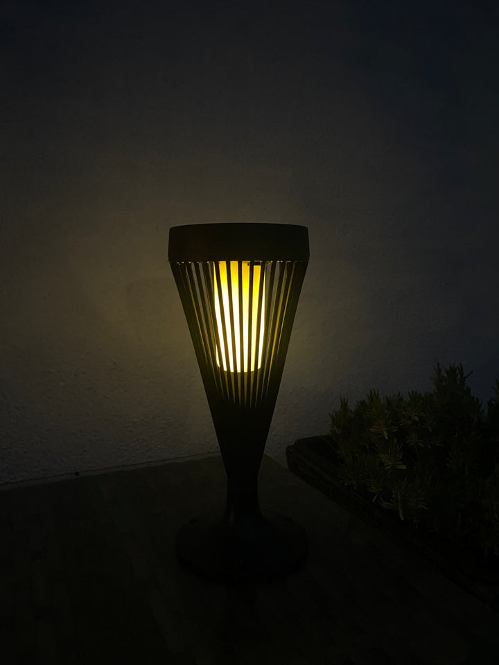 Solcellslampa - 46,5 cm för spjut, bord eller vägg