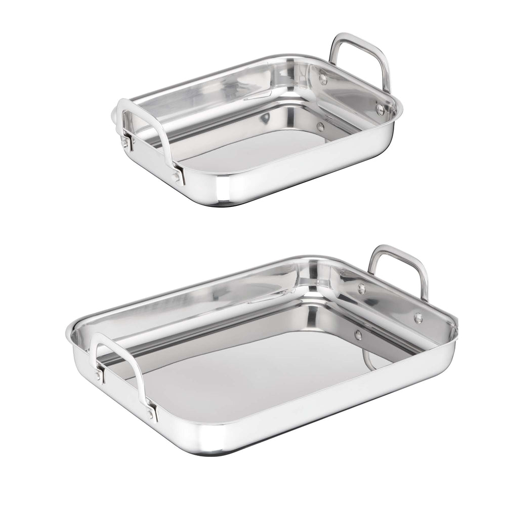 Tefal - Emotion bradepande 2 stk. rustfri stål