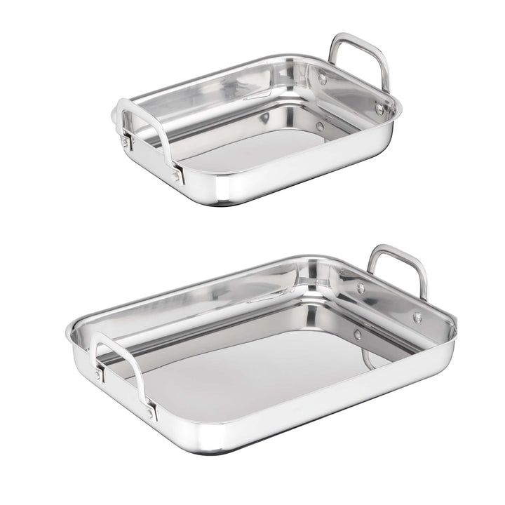 Tefal - Emotion bradepande 2 stk. rustfri stål