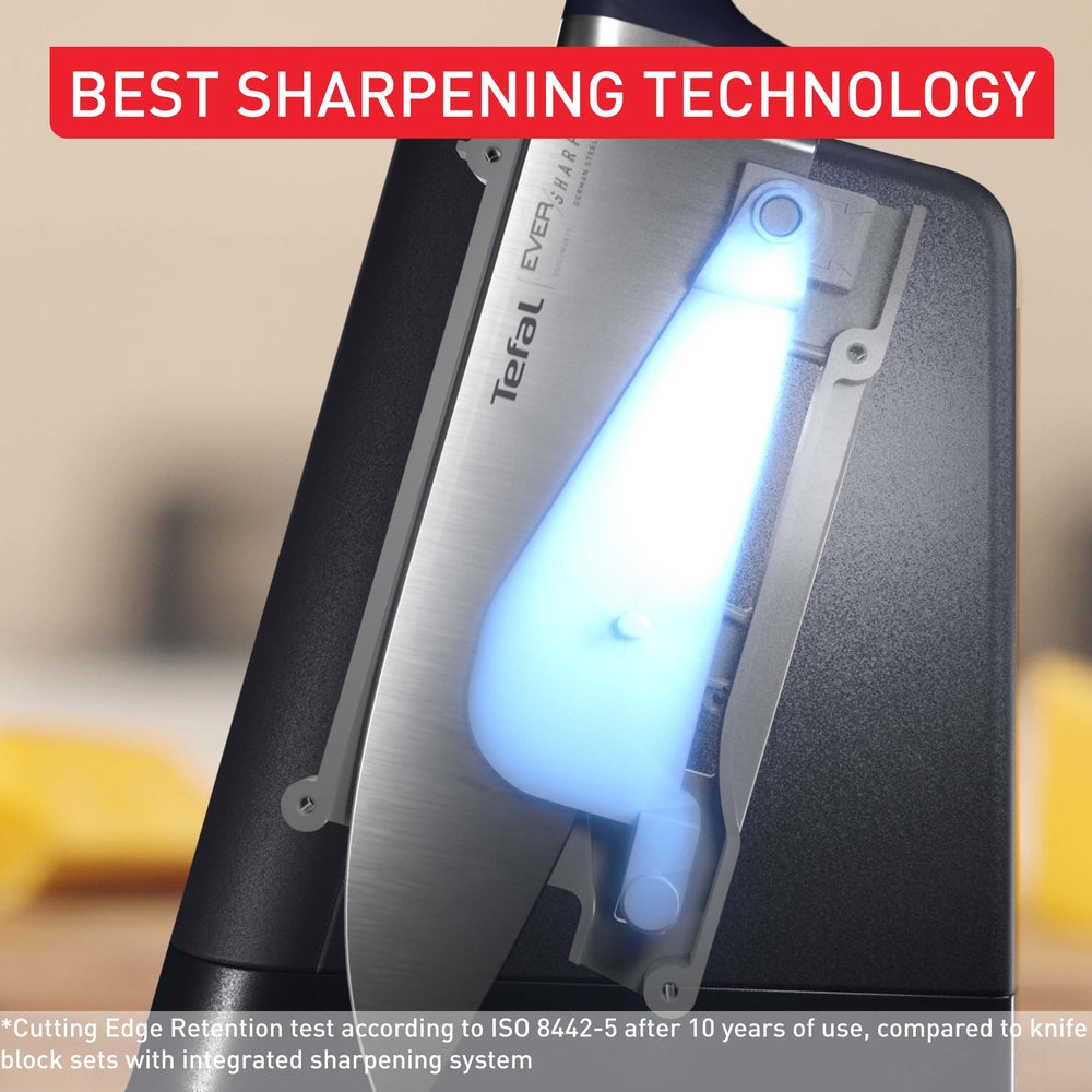 Tefal - EverSharp Pro knivblok med 5 knive