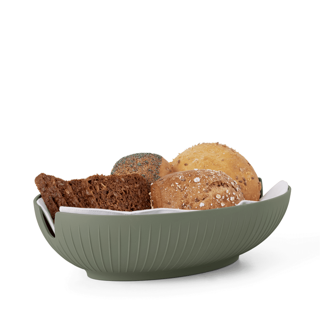 Kähler Hammershøi - Brødkurv i grøn