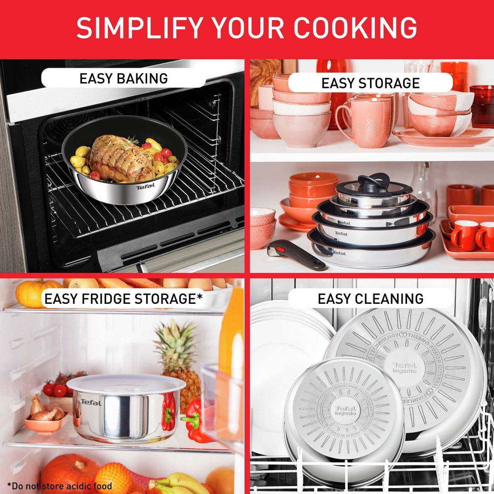 Tefal - Ingenio Emotion stegepande 24cm