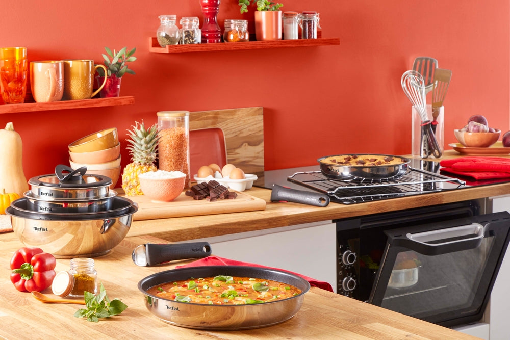 Tefal - Ingenio Emotion stegepandesæt 3 dele 24+28 cm plus håndtag