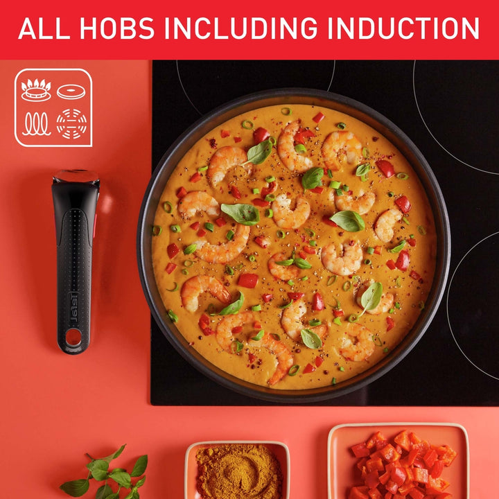 Tefal - Ingenio Emotion stegepandesæt 3 dele 24+28 cm plus håndtag