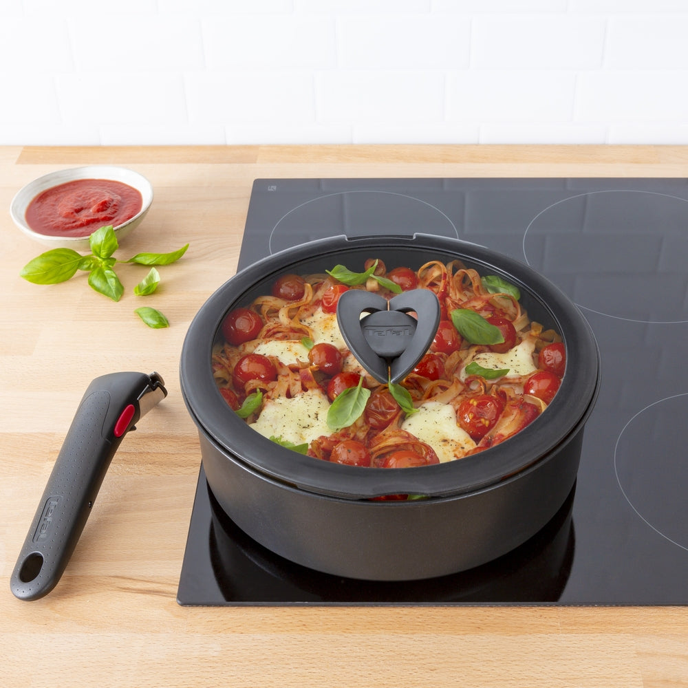 Tefal - Ingenio glaslåg 16+18+20 cm 3 stk.