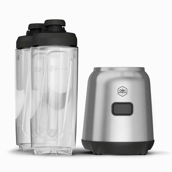 OBH Nordica - Smoothie blender Mix and Move 2 x 0,6l. 300 W