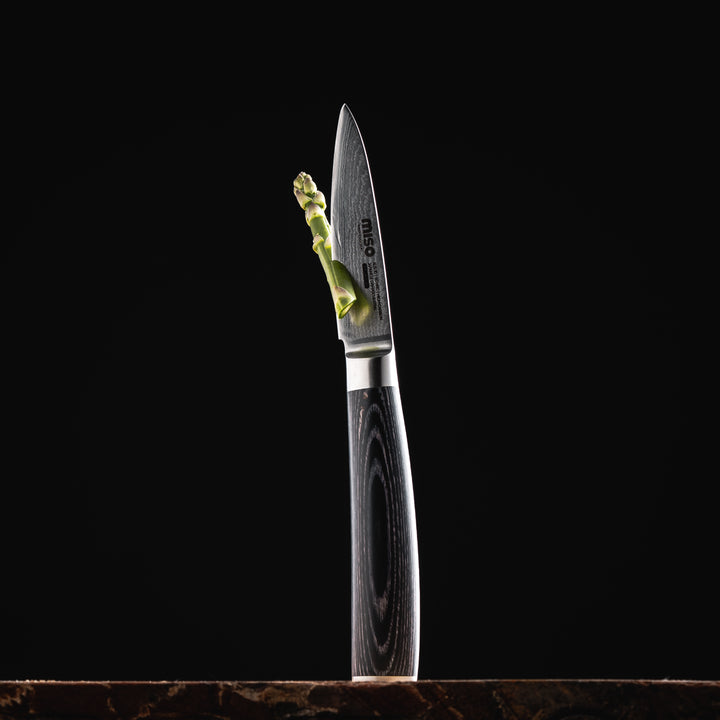 Miso Cookware - Damascus Professional Urtekniv 9 cm / 3.5"
