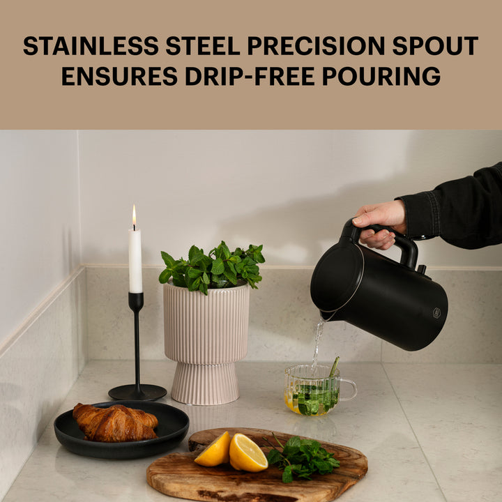 OBH Nordica - elkedel Thermo Protect 1,5 L sort