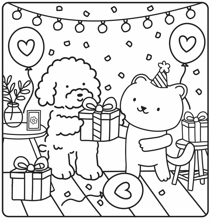 Cozy malebog - Sunny Vibes: Sweet Life