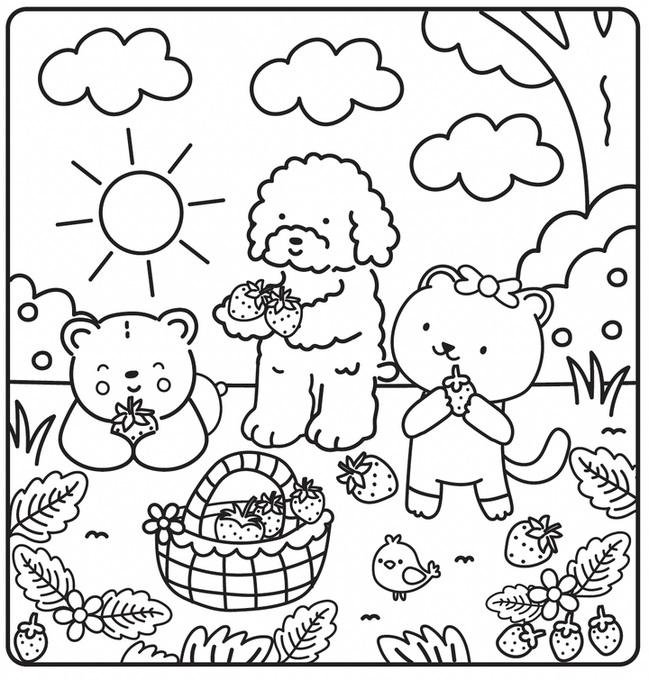 Cozy malebog - Sunny Vibes: Sweet Life