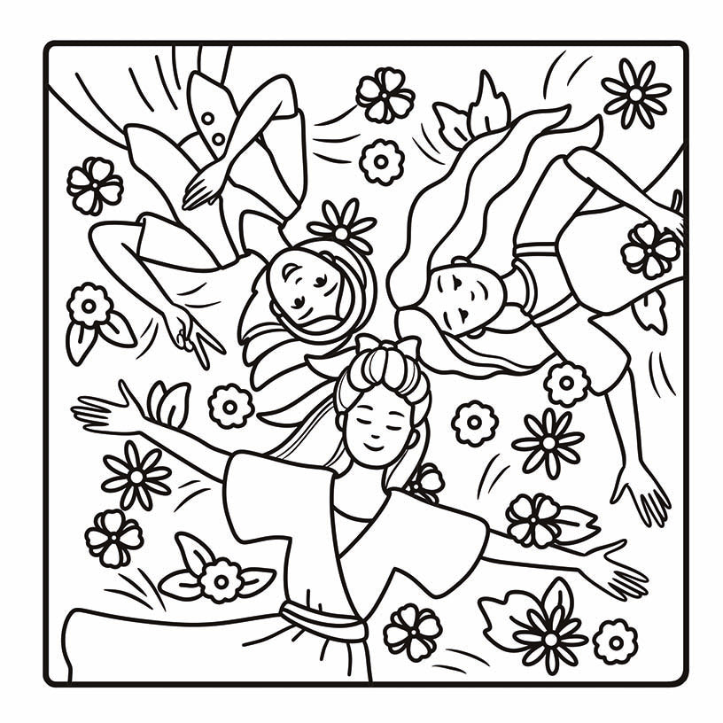 Cozy malebog - Amelia Green: Bestie Moments