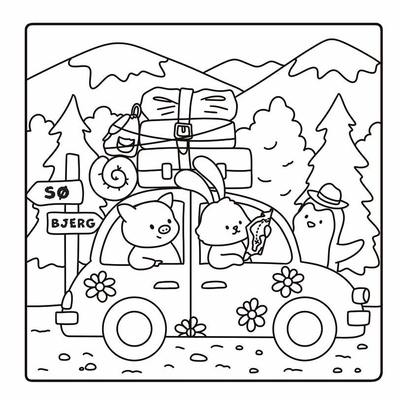 Cozy malebog - Amelia Green: Cozy Cuties