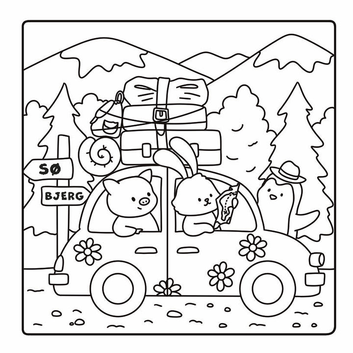 Cozy malebog - Amelia Green: Cozy Cuties