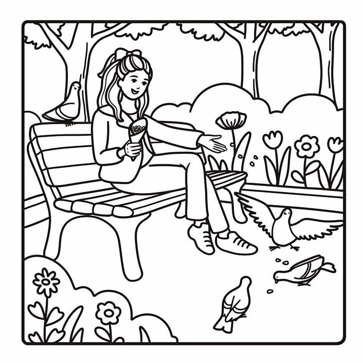 Cozy malebog - Amelia Green: Bestie Moments