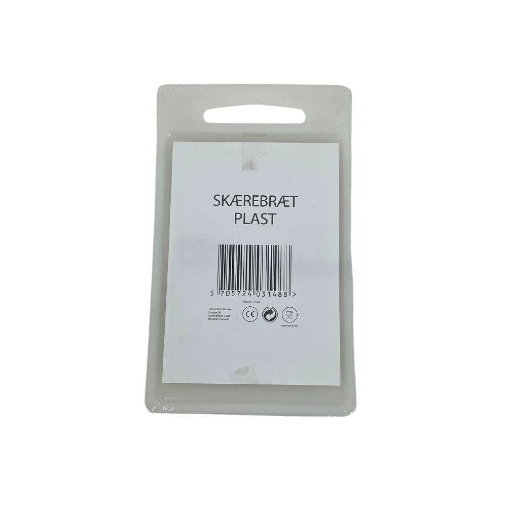 Skærebræt plast 25x15x0,7 cm
