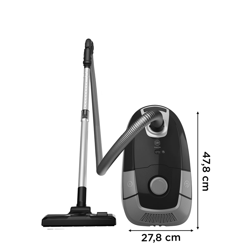 OBH Nordica støvsuger Power XXL sort  - VO3165NA