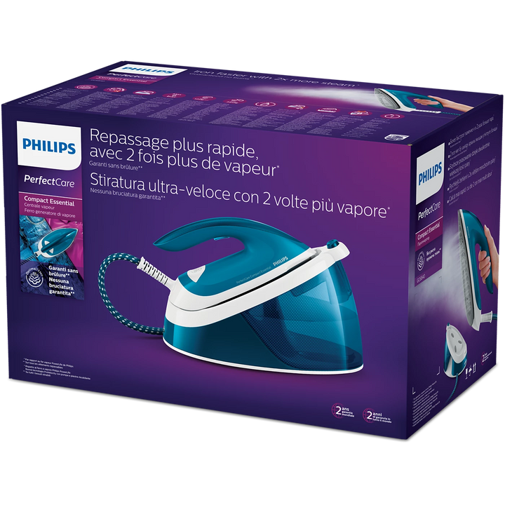 Philips - Dampstation PerfectCare Compact Essential 2400 W - GC6840/20