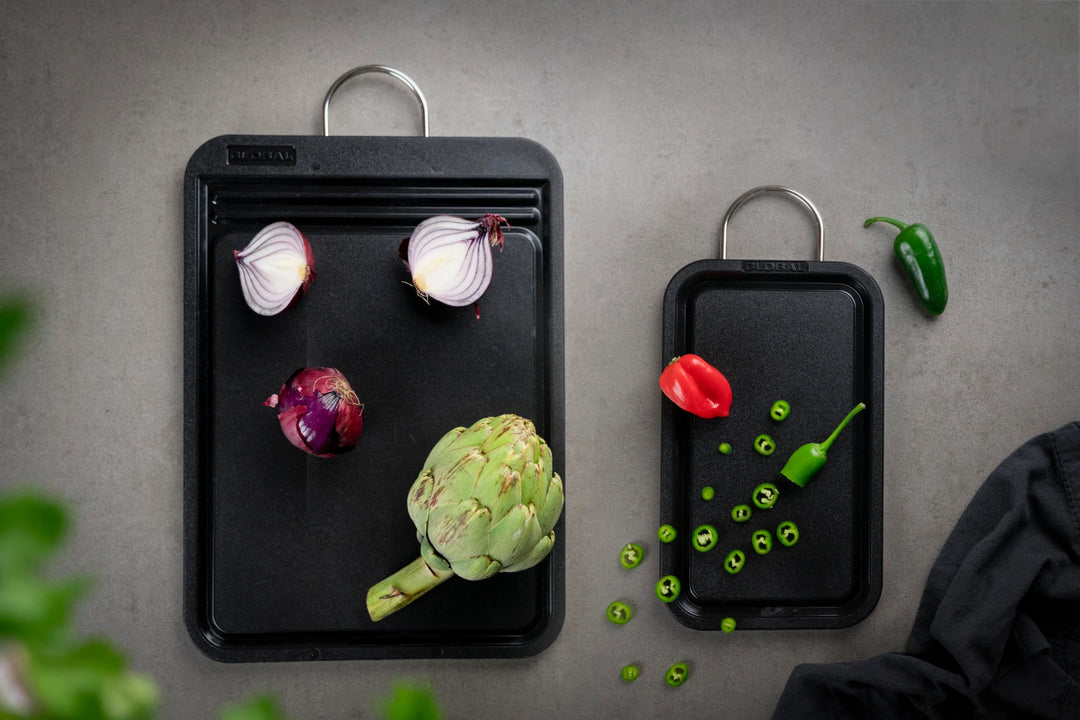 Global - Plast skärbrädor 2 st.