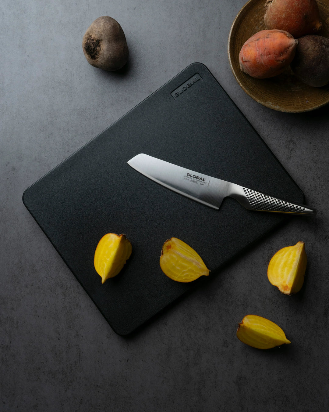 Global - Skärbräda av sockerrör 32 cm