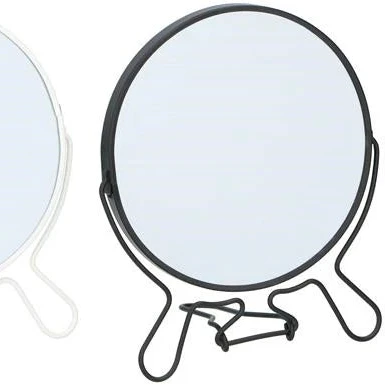 Makeup spejl med 2 sider - sort