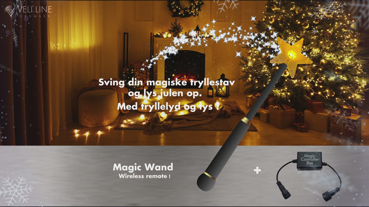 Veliline - "Trollstav" Fjärrkontroll för ljuskedjor