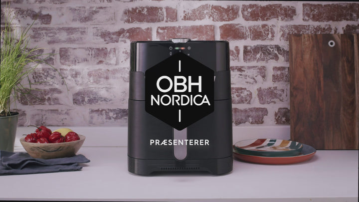 OBH Nordica - Air Fryer Classic 2-i-1 - Svart
