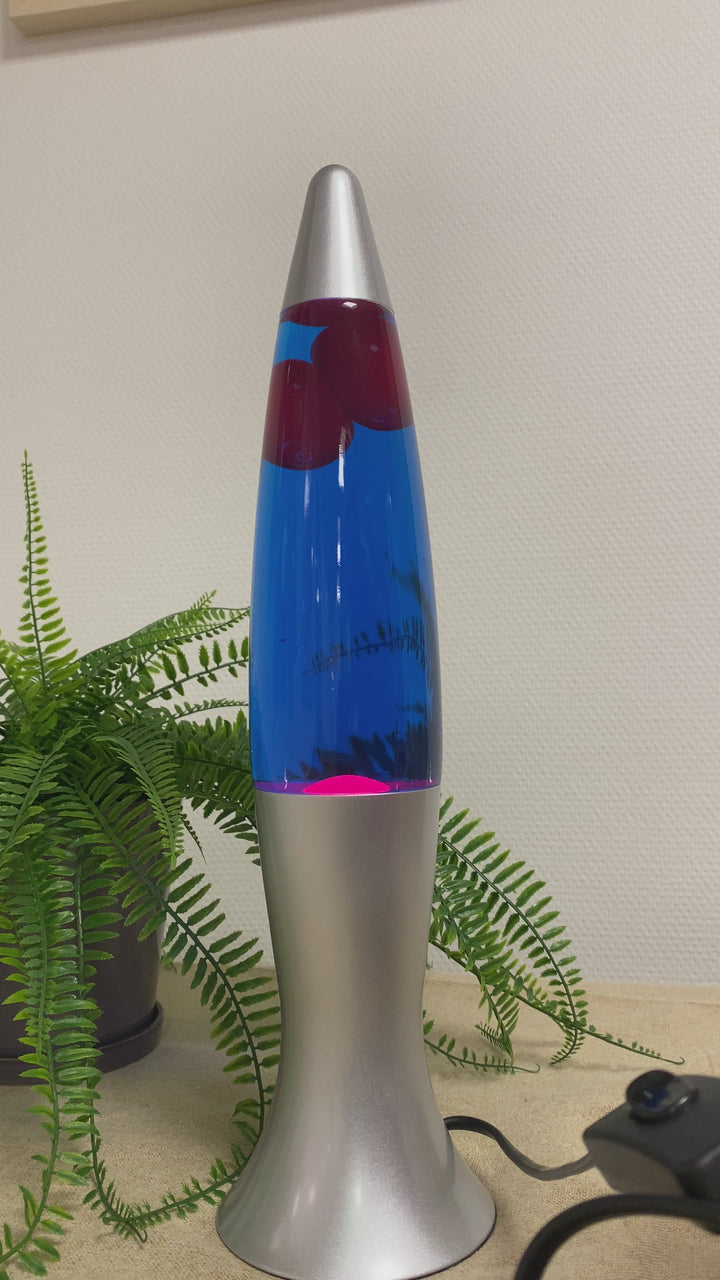 Lavalampa 40 cm 25 W Rosa/Lila
