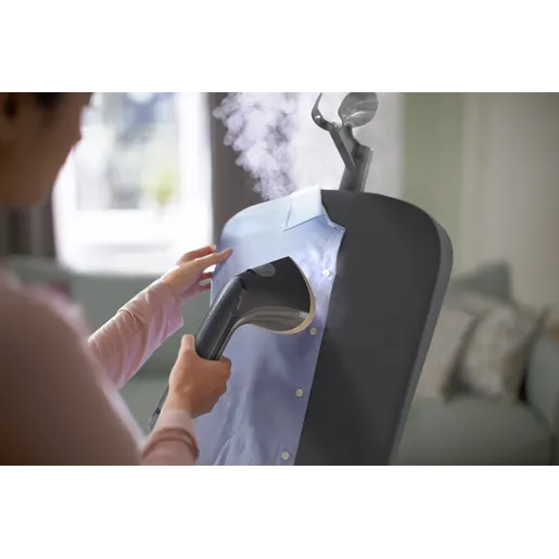 Philips - Tøjdamper med vipbart styleboard