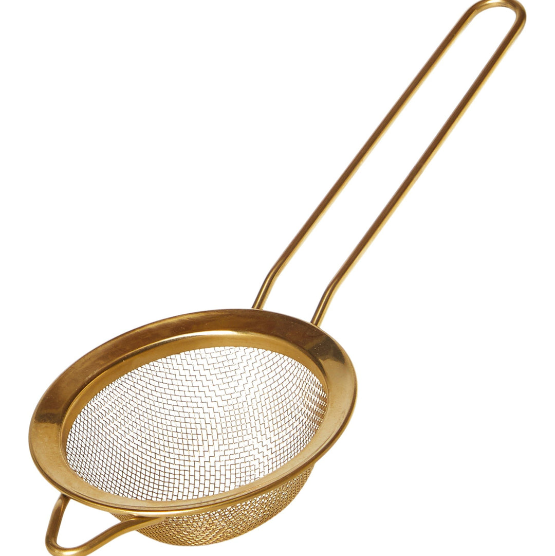 Sigte lille - guldfarvet 8x21 cm rustfri stål