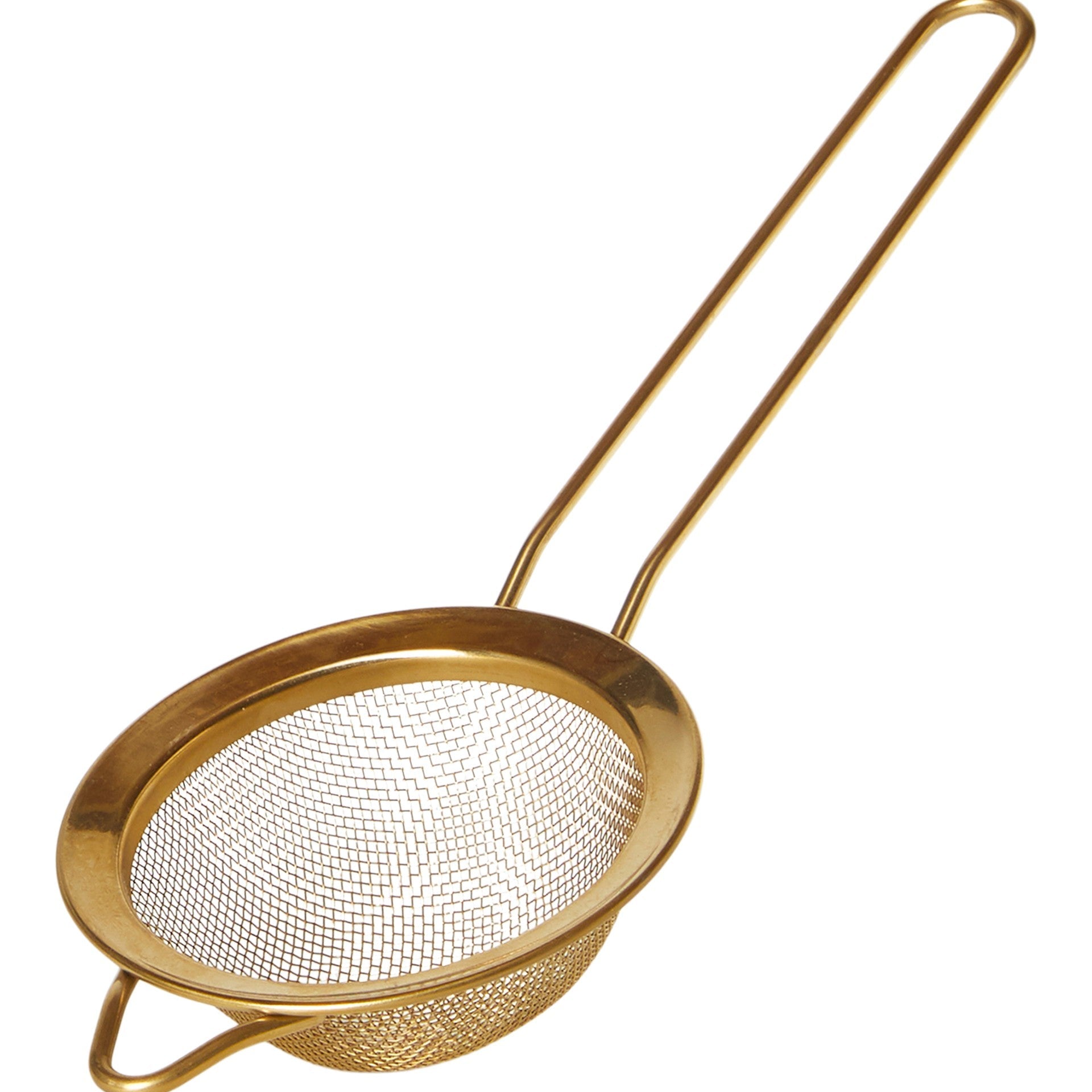 Sigte lille - guldfarvet 8x21 cm rustfri stål