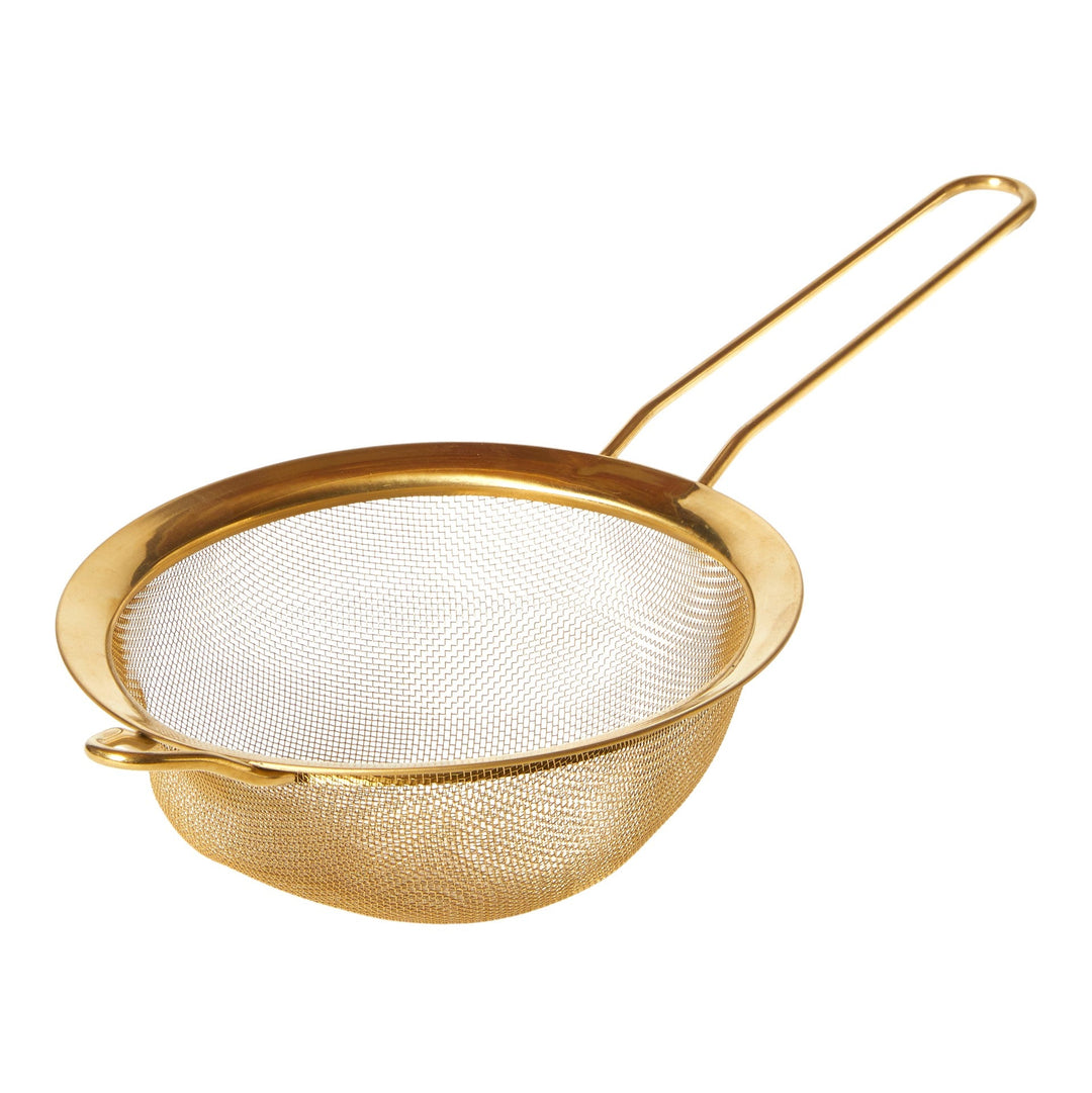 Sigte stor - guldfarvet 16x34 cm rustfri stål