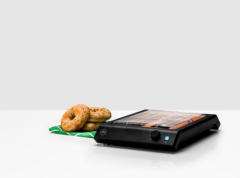 OBH Nordica - Brødrister Mainstream - Sort