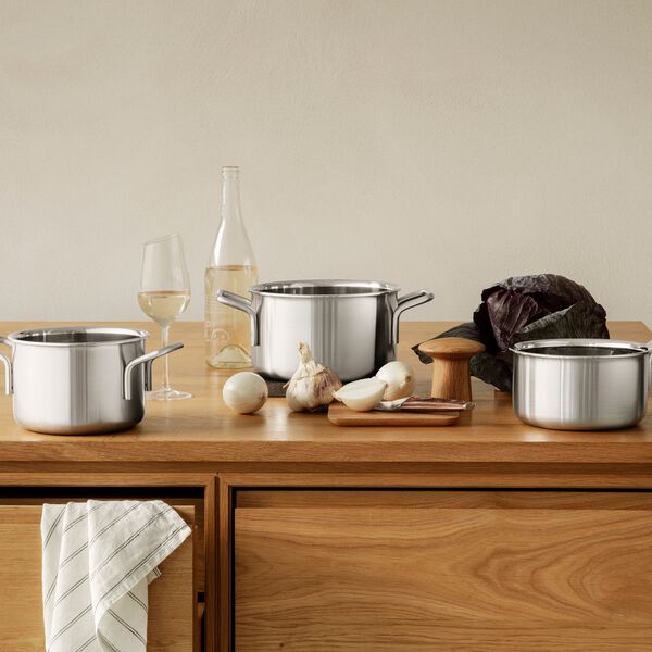 Eva Trio - Grydesæt 3 dele Multi  (kasserolle 1,8 L, gryde 2,2 + 3,6 L)