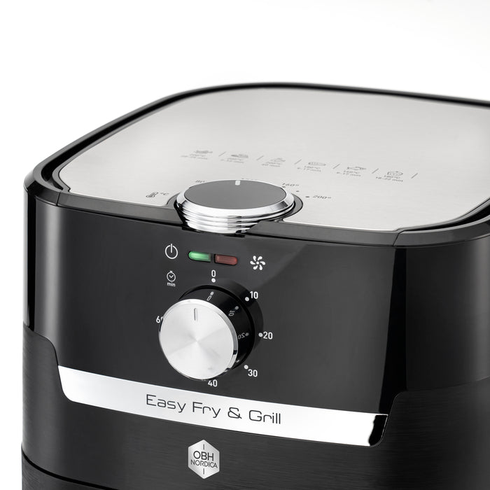 OBH Nordica - Air Fryer Classic 2-i-1 - Svart