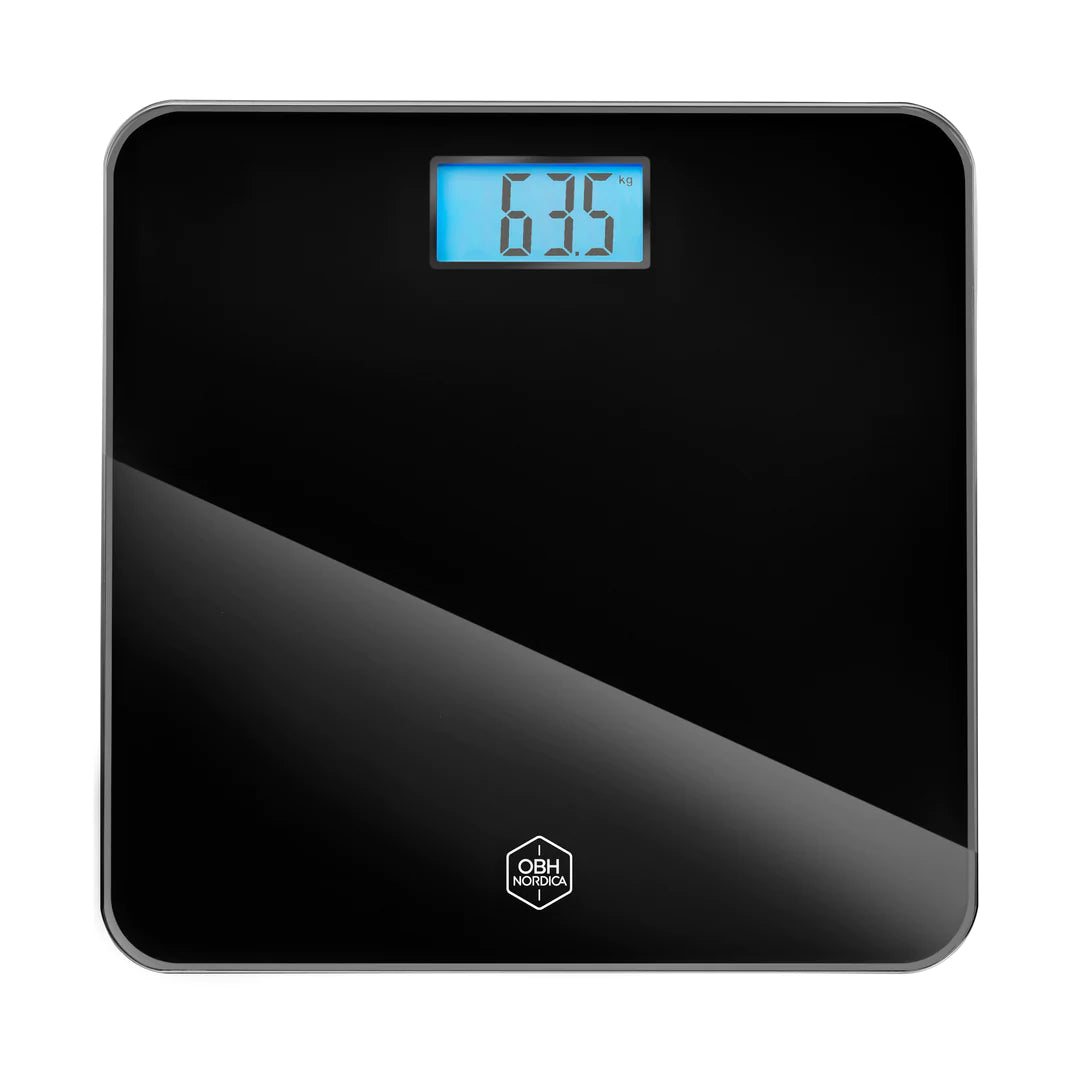 OBH Nordica - Personvægt Classic Light Scale Black