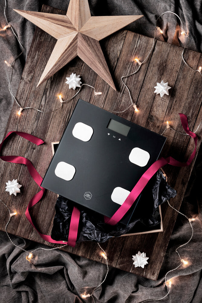 OBH Nordica personvægt glas med BMI