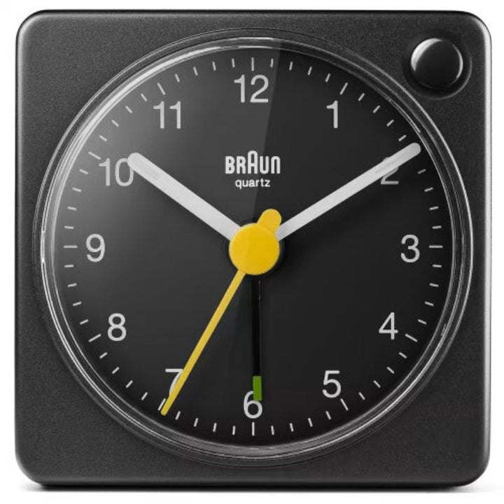 Braun Classic - Vækkeur BC02XB quartz firkantet - Sort
