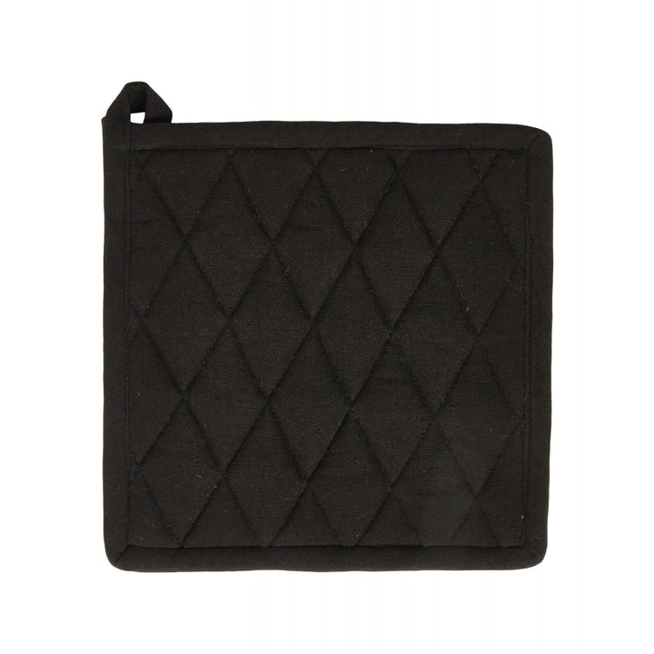 Dacore - Grydelap quilt 22,5x22,5 cm uni cross sort